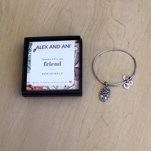Alex and Ani  Because I Love You Friend bracelet